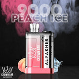 Al Fakher Vape 9000 - peach ice - alfakher-evape.com