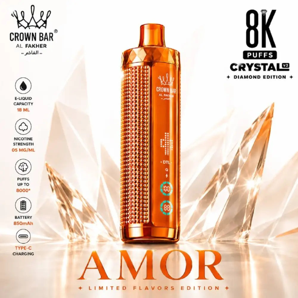 Al Fakher Vape 8000 Crystal V2 - Diamond Edition
