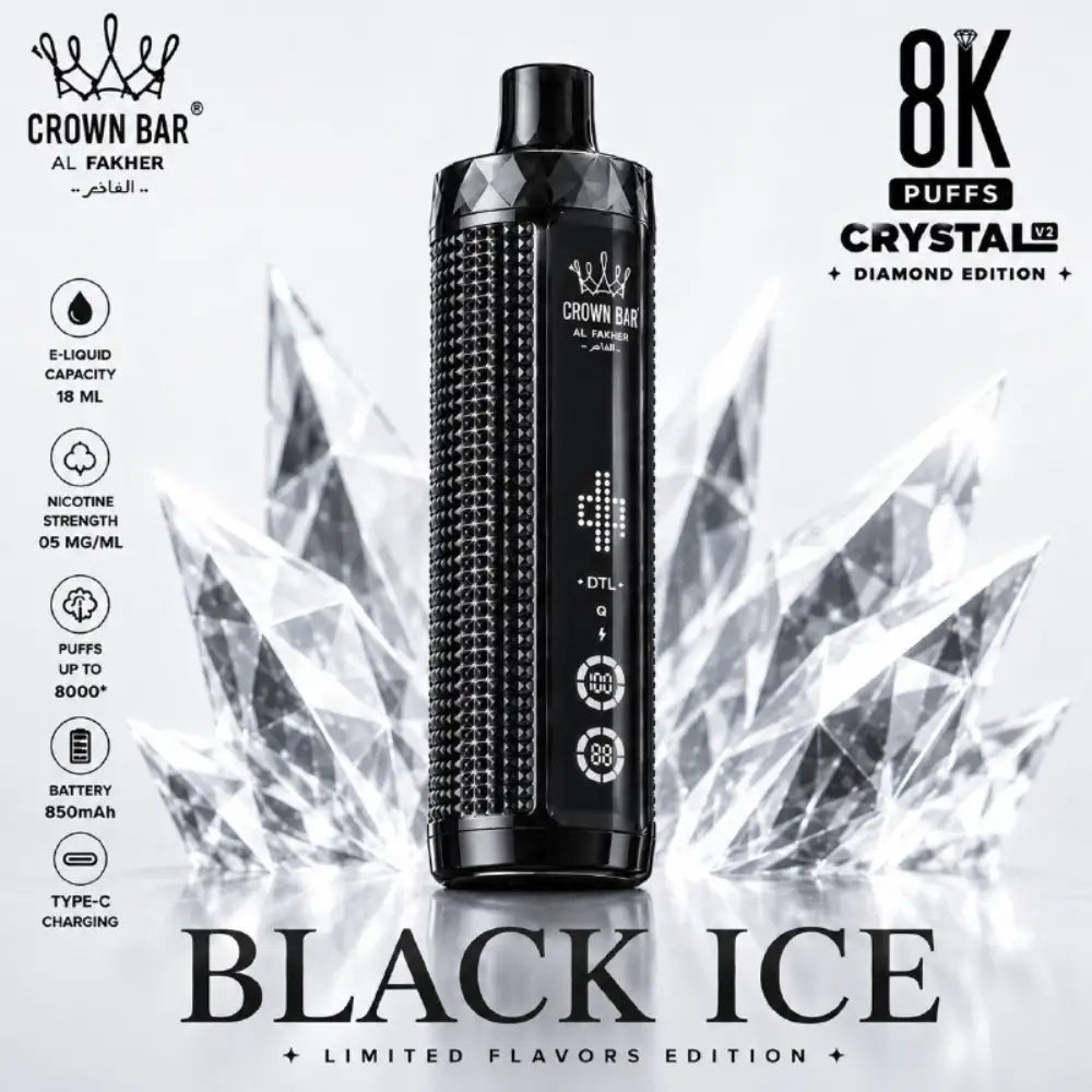 Al Fakher Vape 8000 Crystal V2 - Diamond Edition