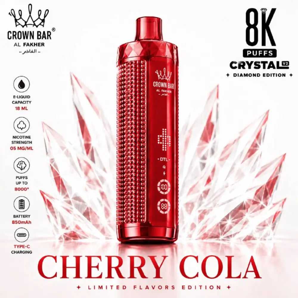 Al Fakher Vape 8000 Crystal V2 - Diamond Edition
