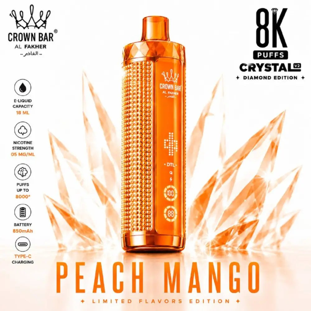 Al Fakher Vape 8000 Crystal V2 - Diamond Edition