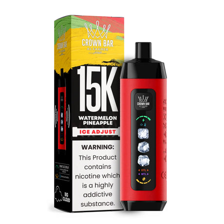 Al Fakher Vape - Crown Bar 15000 Ice - Watermelon Pineapple