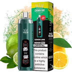 al fakher vape - 8000 crystal - lemon mint
