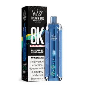 al fakher vape - 8000  crystal  V2 - blueberry lemonade