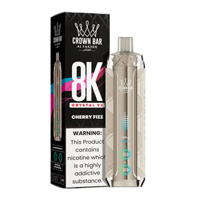 al fakher vape - 8000  crystal  V2 - cherry fizz