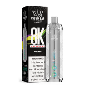 al fakher vape - 8000  crystal  V2 - grape