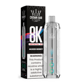 al fakher vape - 8000  crystal  V2 - mixed berry