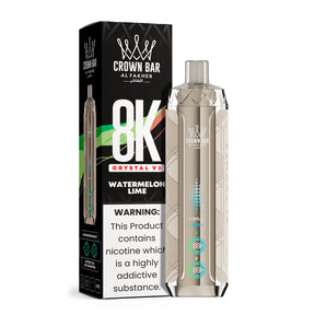al fakher vape - 8000  crystal  V2 - watermelon lime