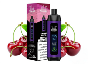 al fakher vape - 8000 dual mode - cherry fiesta