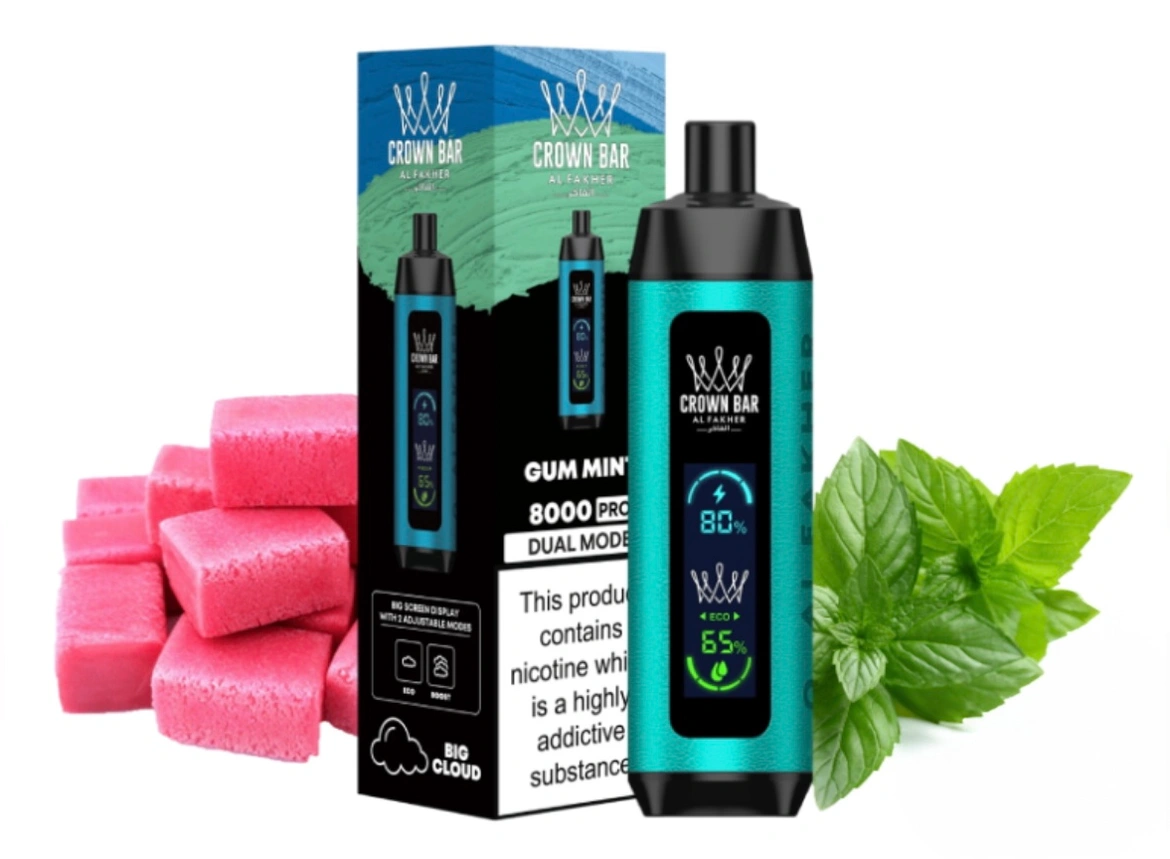 Al Fakher Vape 8000 Dual Mode Crown Vape Al Fakher Vape 8000 Dual Mode Crown Vape