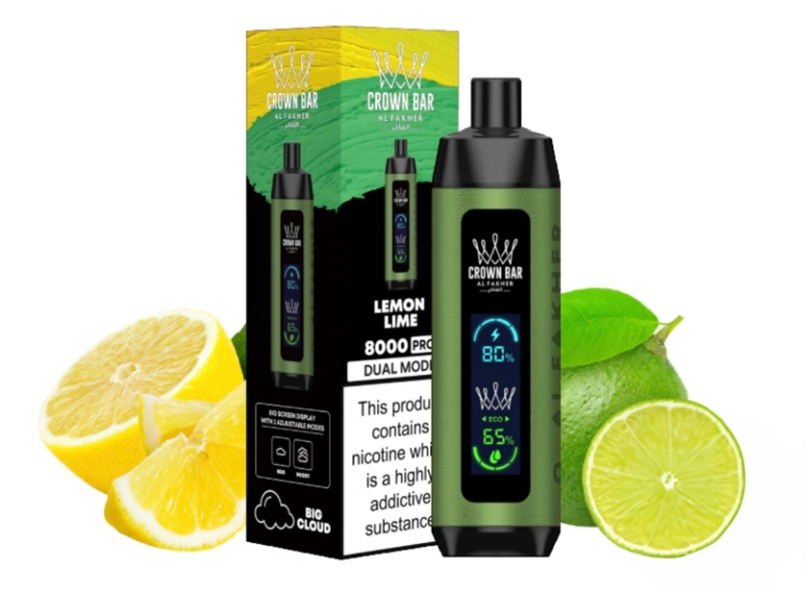 al fakher vape - 8000 dual mode - lemon lime