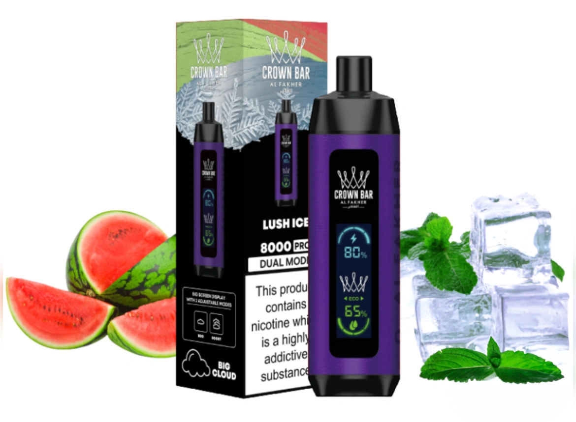 al fakher vape - 8000 dual mode - lush ice
