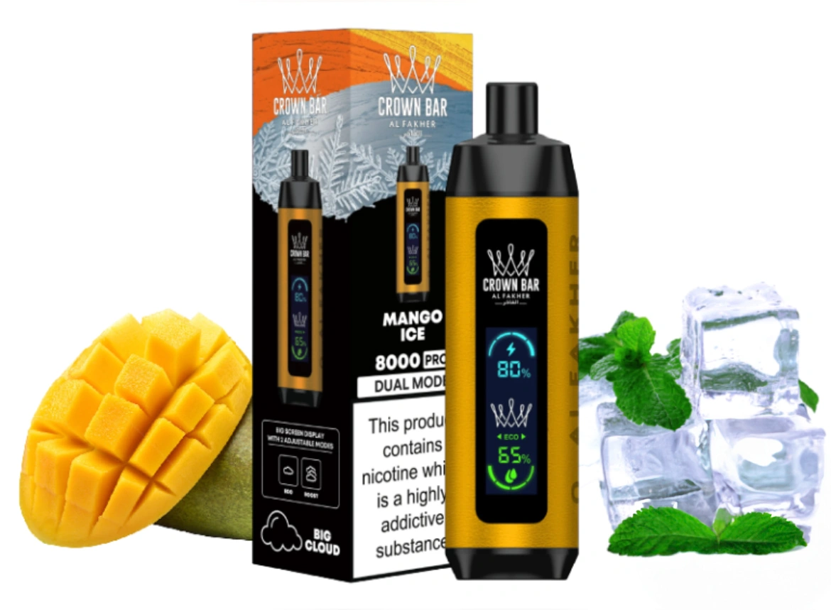 al fakher vape - 8000 dual mode - mango ice
