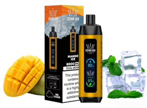 al fakher vape - 8000 dual mode - mango ice