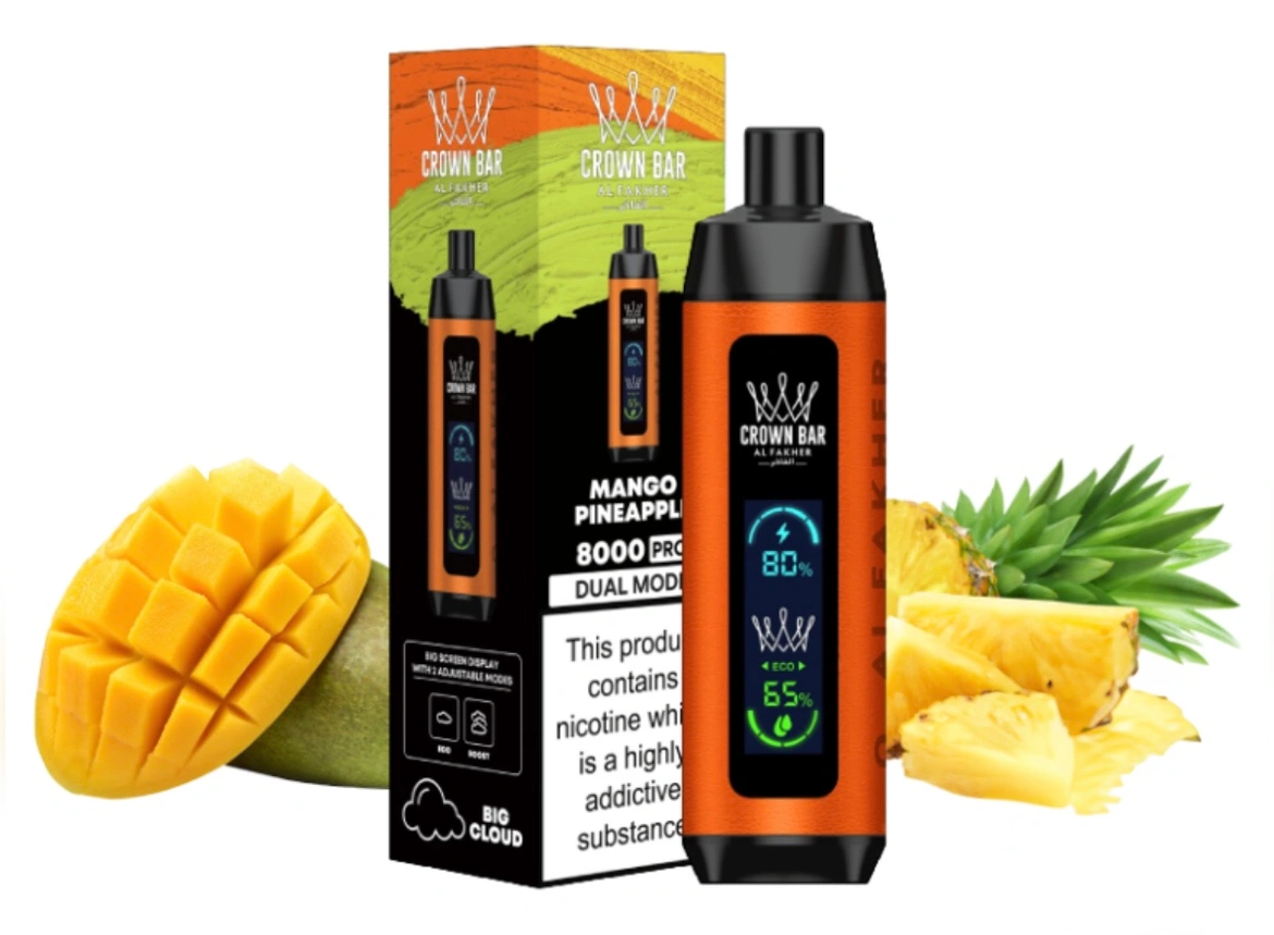 al fakher vape - 8000 dual mode - mango pineapple