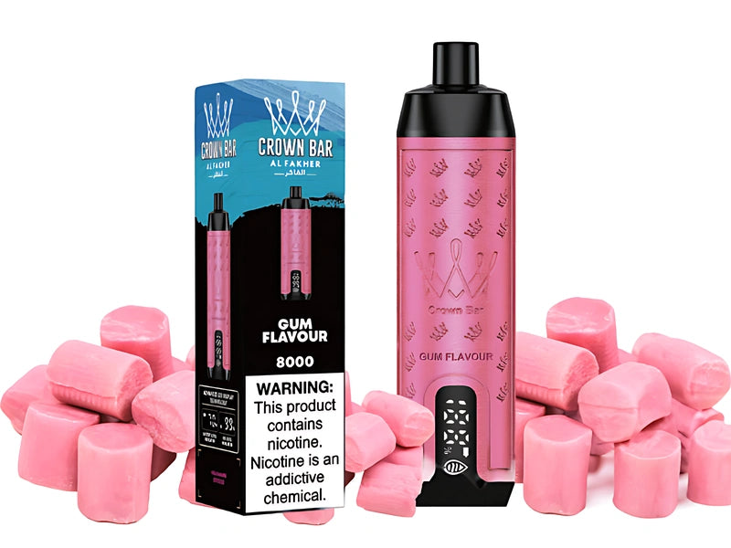 al fakher vape - 8000  pro - gum flavour