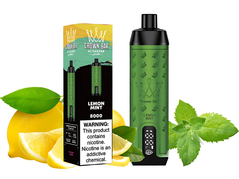 al fakher vape - 8000 pro - lemon mint