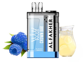 al fakher vape - 9000 crystal - blue razz lemonade