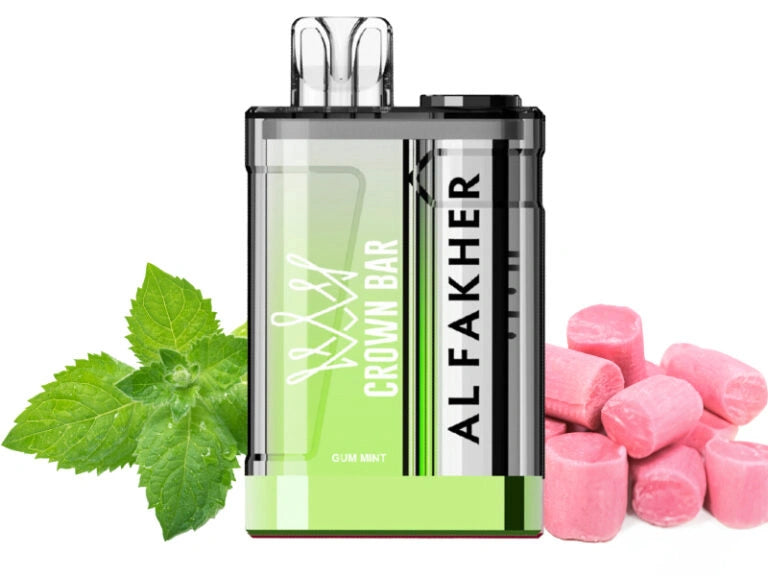 al fakher vape - 9000 crystal - gum mint