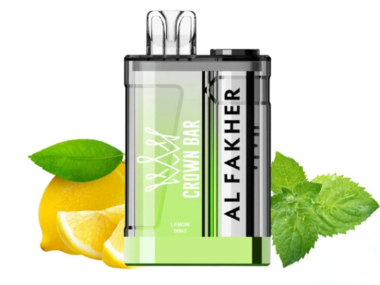 al fakher vape - 9000 crystal - lemon mint