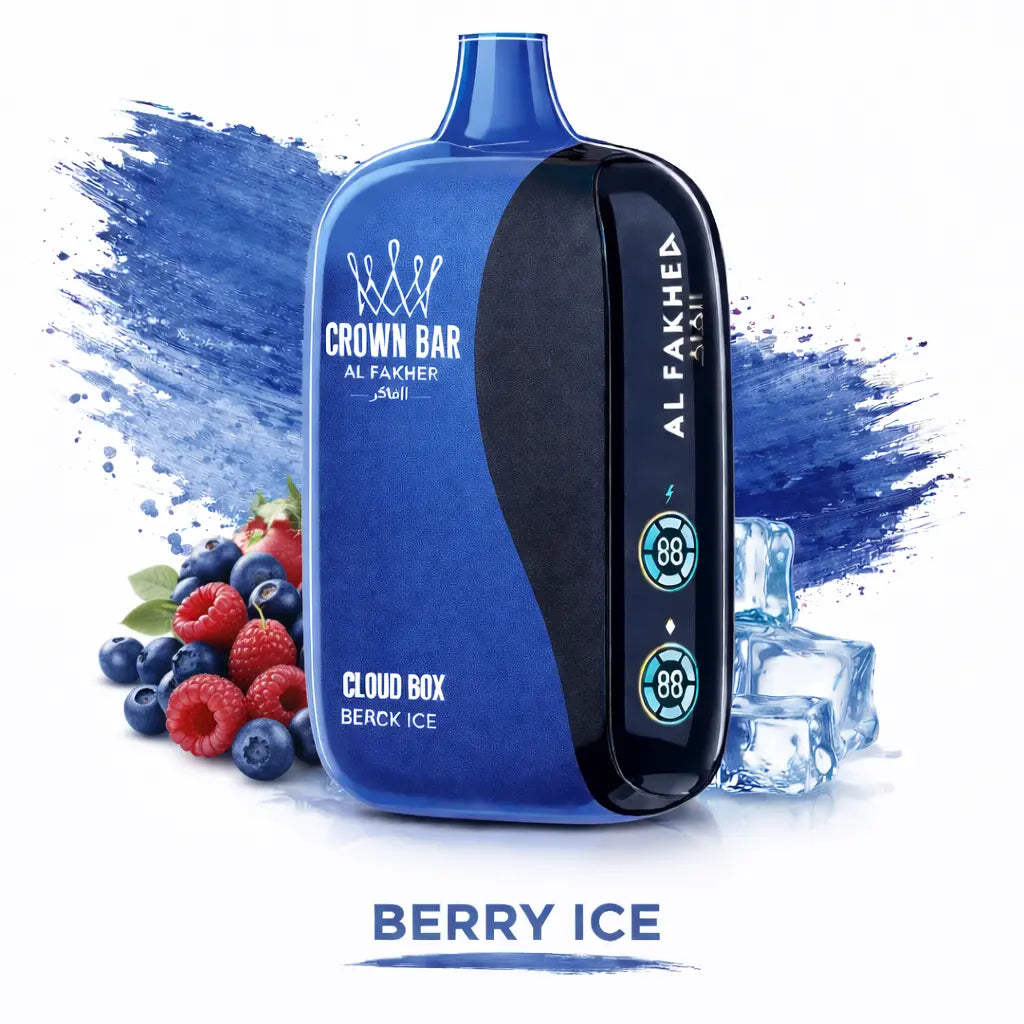 al fakher 12k cloud box - berry ice