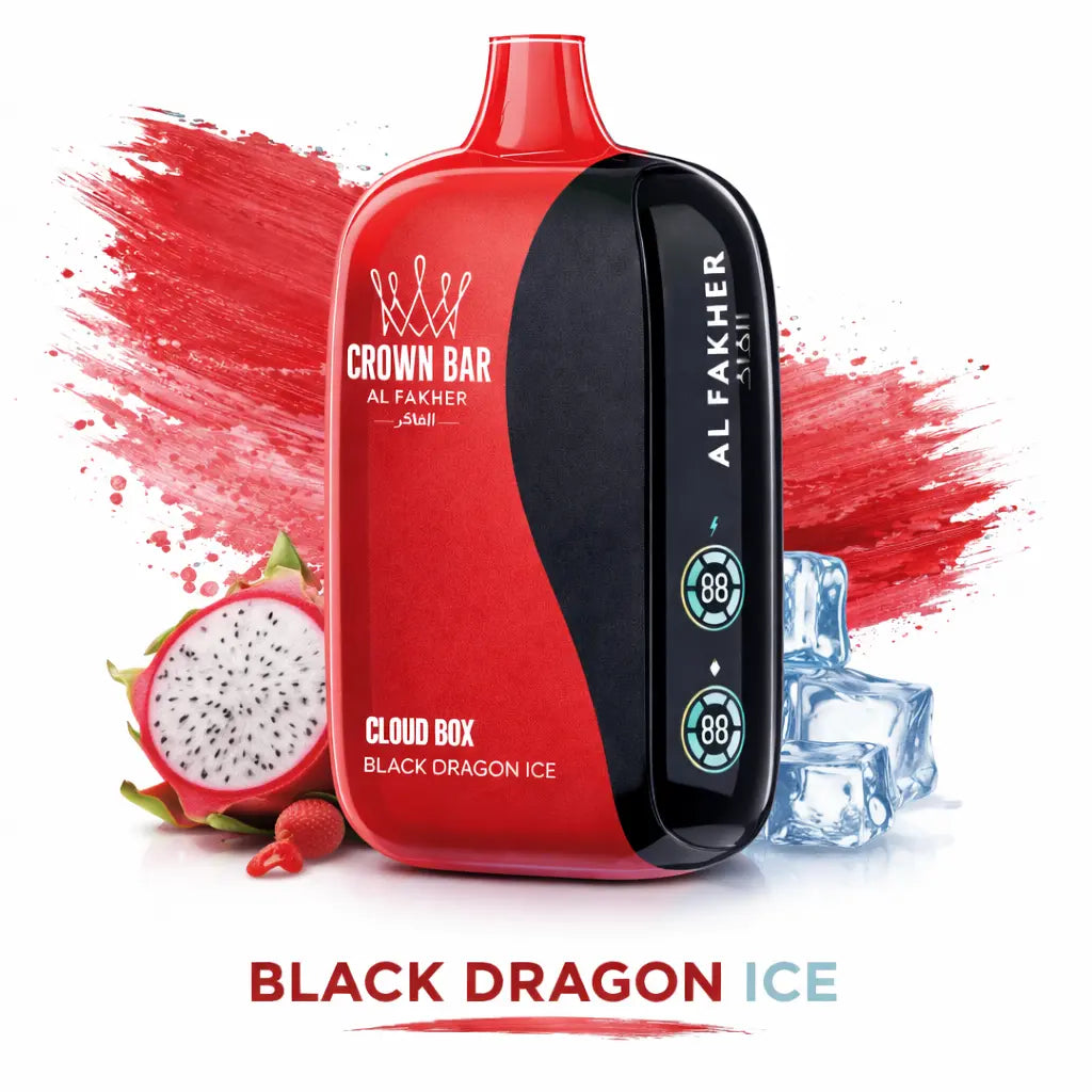 al fakher 12k cloud box - black dragon ice