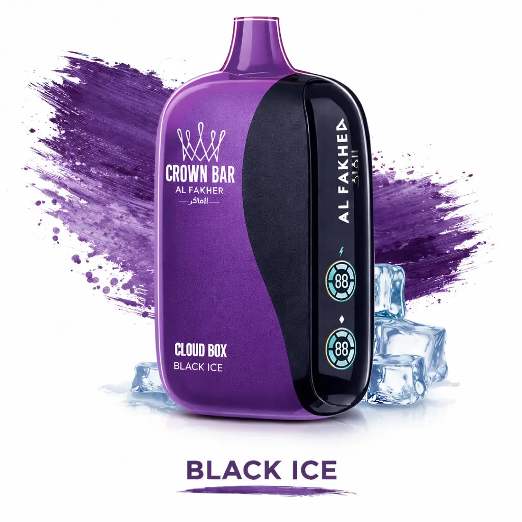 al fakher 12k cloud box - black ice