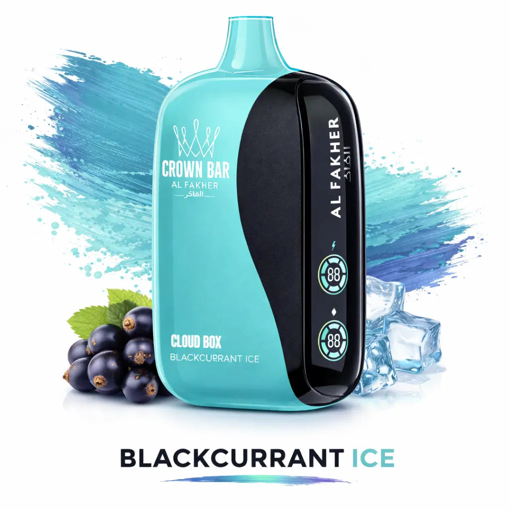 al fakher 12k cloud box - blackcurrant ice