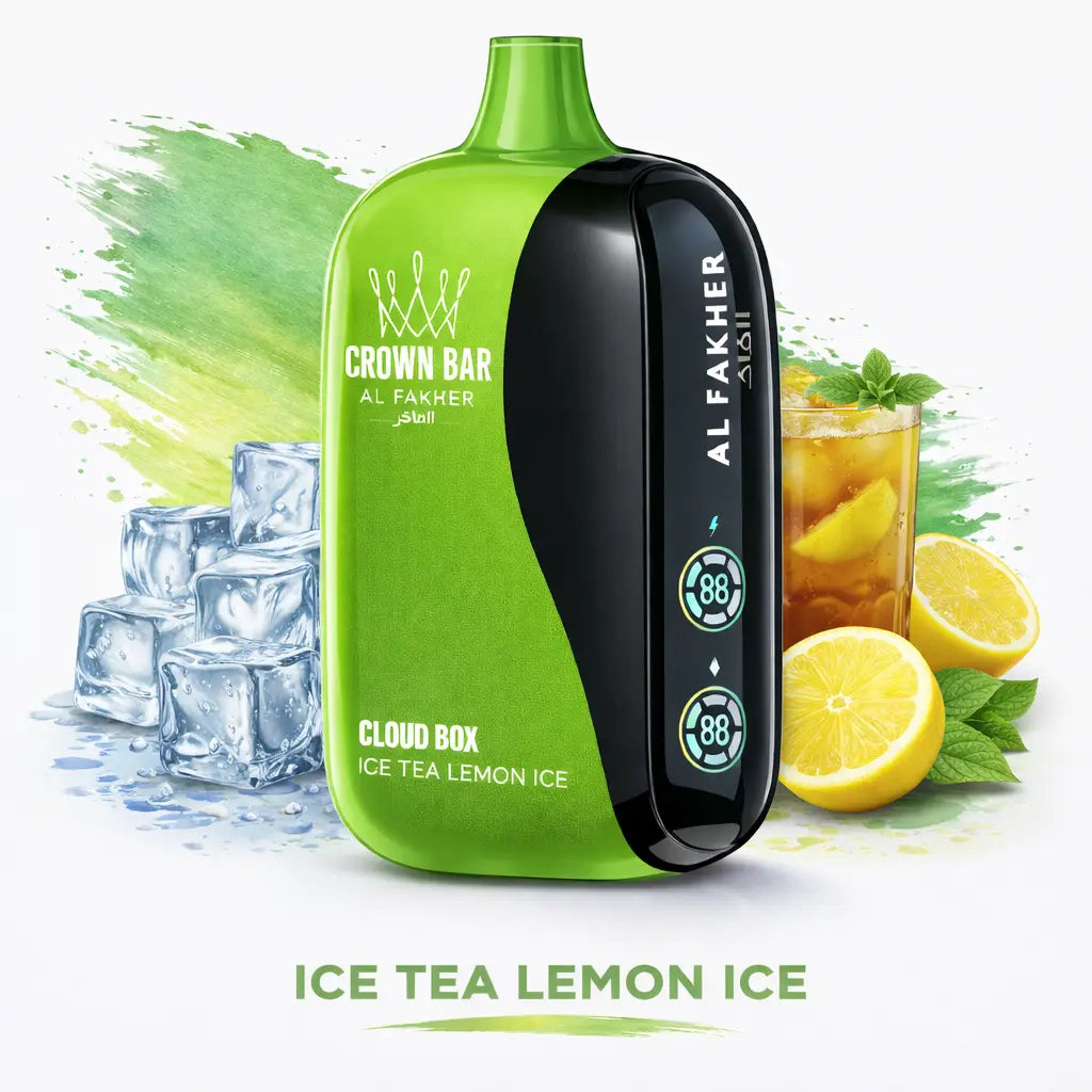 al fakher 12k cloud box - ice tea lemon ice
