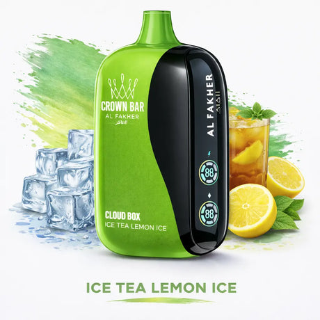 al fakher 12k cloud box - ice tea lemon ice