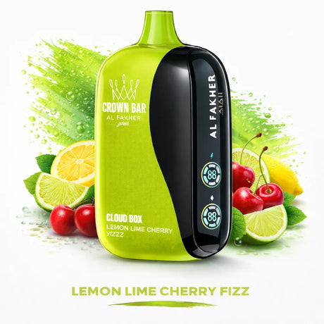 al fakher 12k cloud box - lemon lime cherry fizz