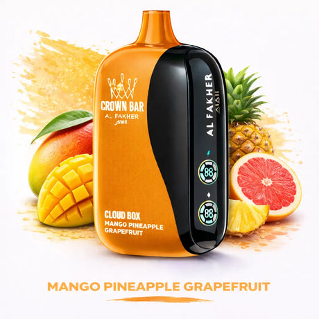 al fakher 12k cloud box - mango pineapple grapefruit