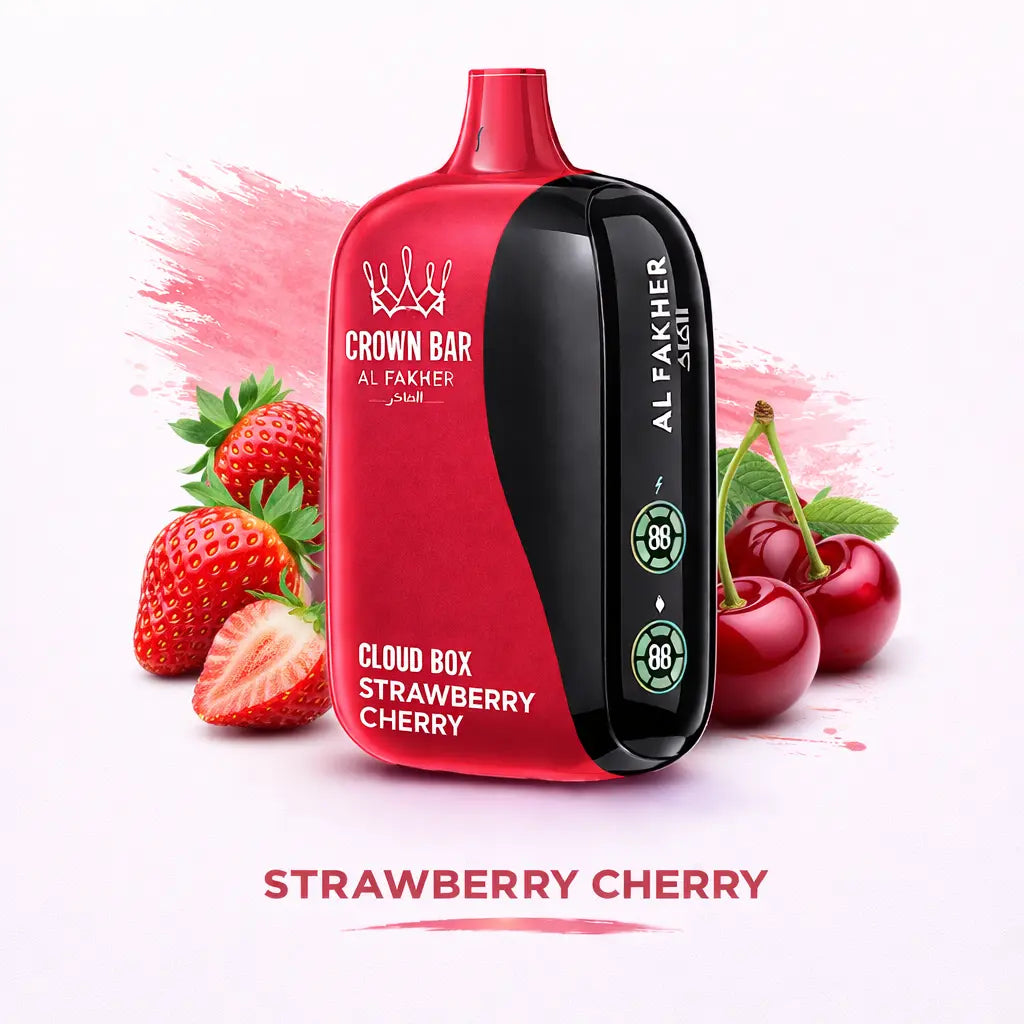 al fakher 12k cloud box - strawberry cherry